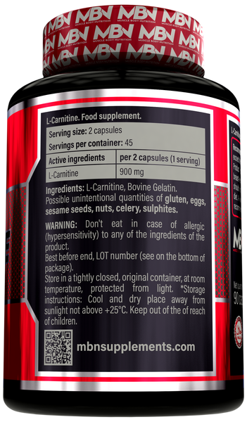 L-CARNITINE MBN Supplements L-CARNITINE MBN Supplements