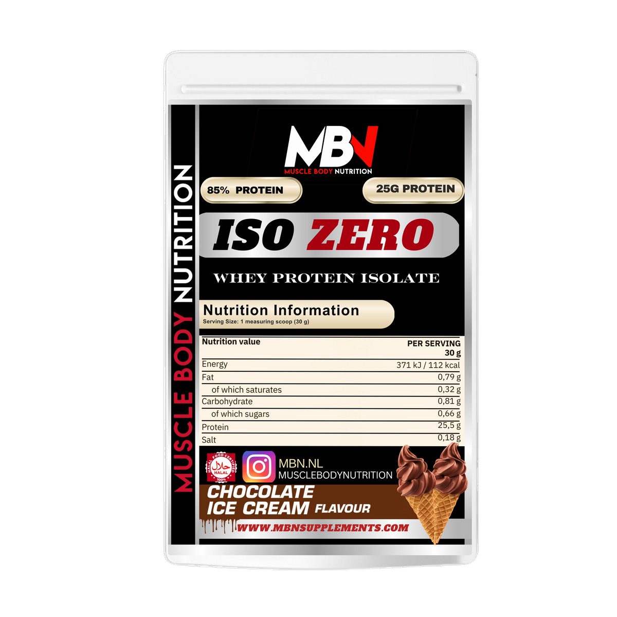 MBN ISO ZERO Sample – 30 g