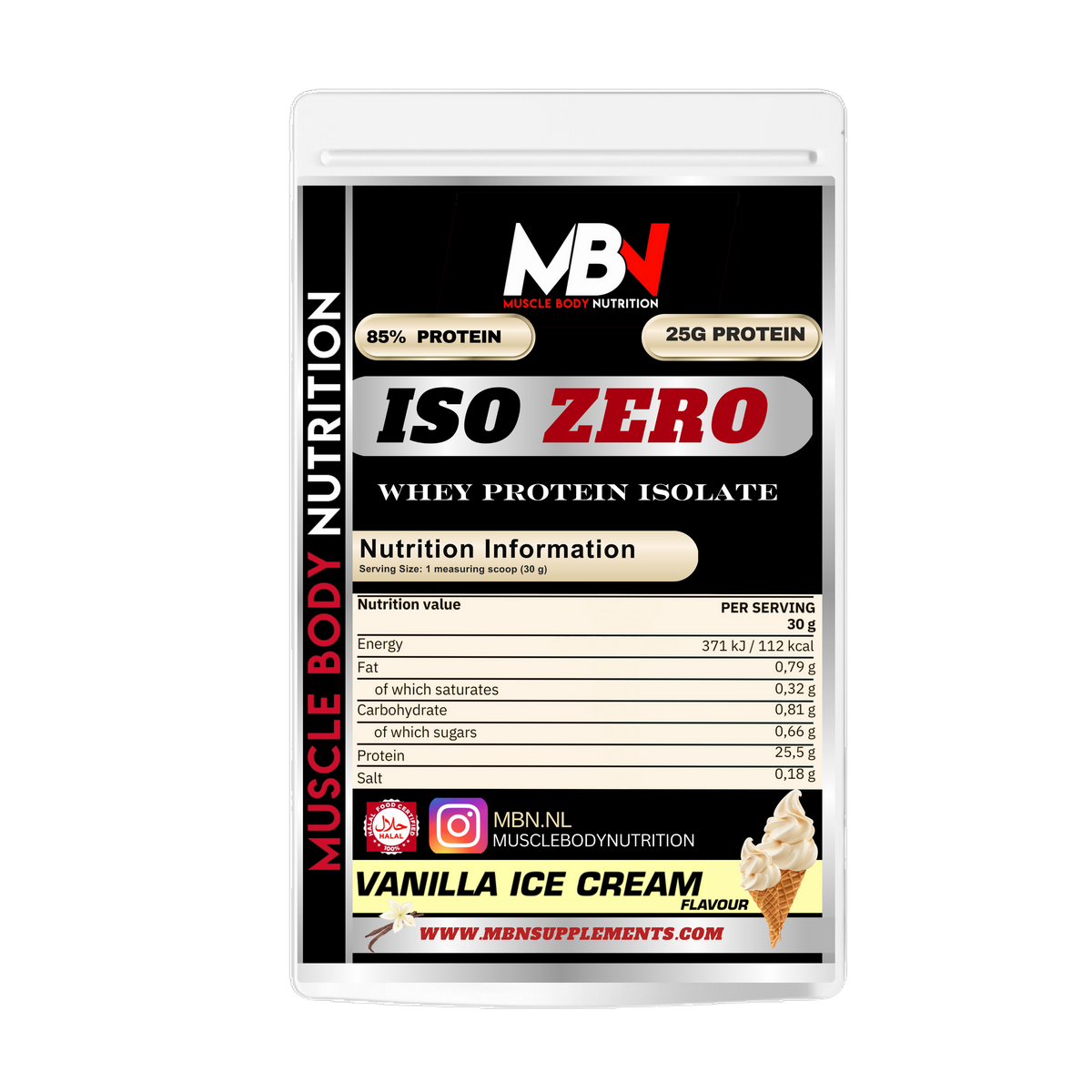 MBN ISO ZERO Sample – 30 g