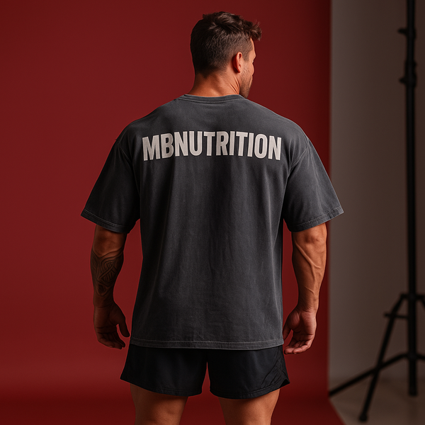 MBN Oversized Vintage Gym T-Shirt