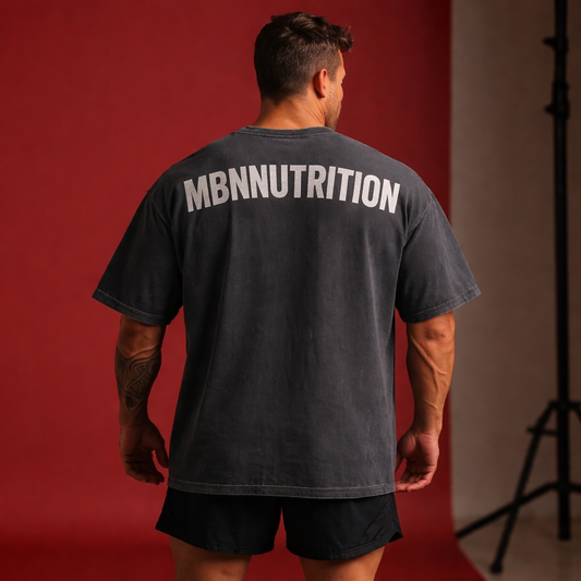 MBN Oversized Vintage Gym T-Shirt