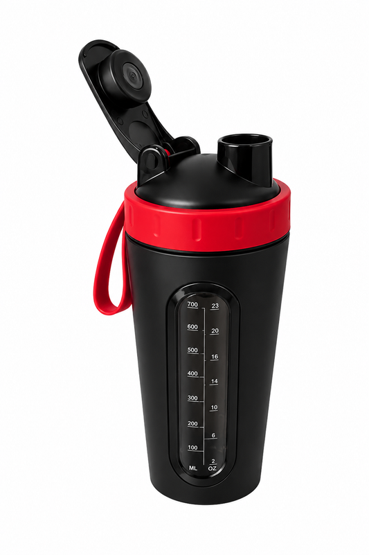 MBN Premium RVS Shaker 700 ml Lekvrij & Dubbelwandig