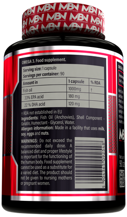 MBN Omega-3 – 90 Capsules
