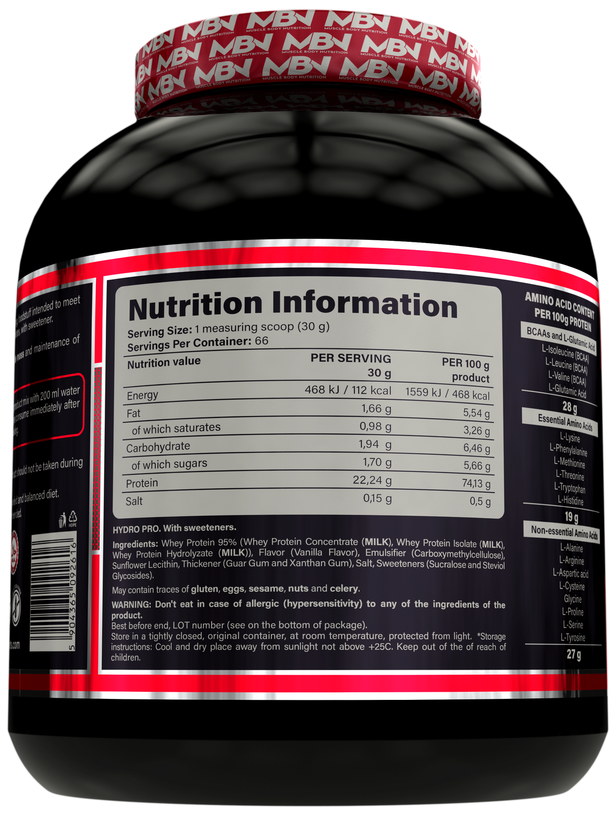 MBN Hydro Pro – 2 kg
