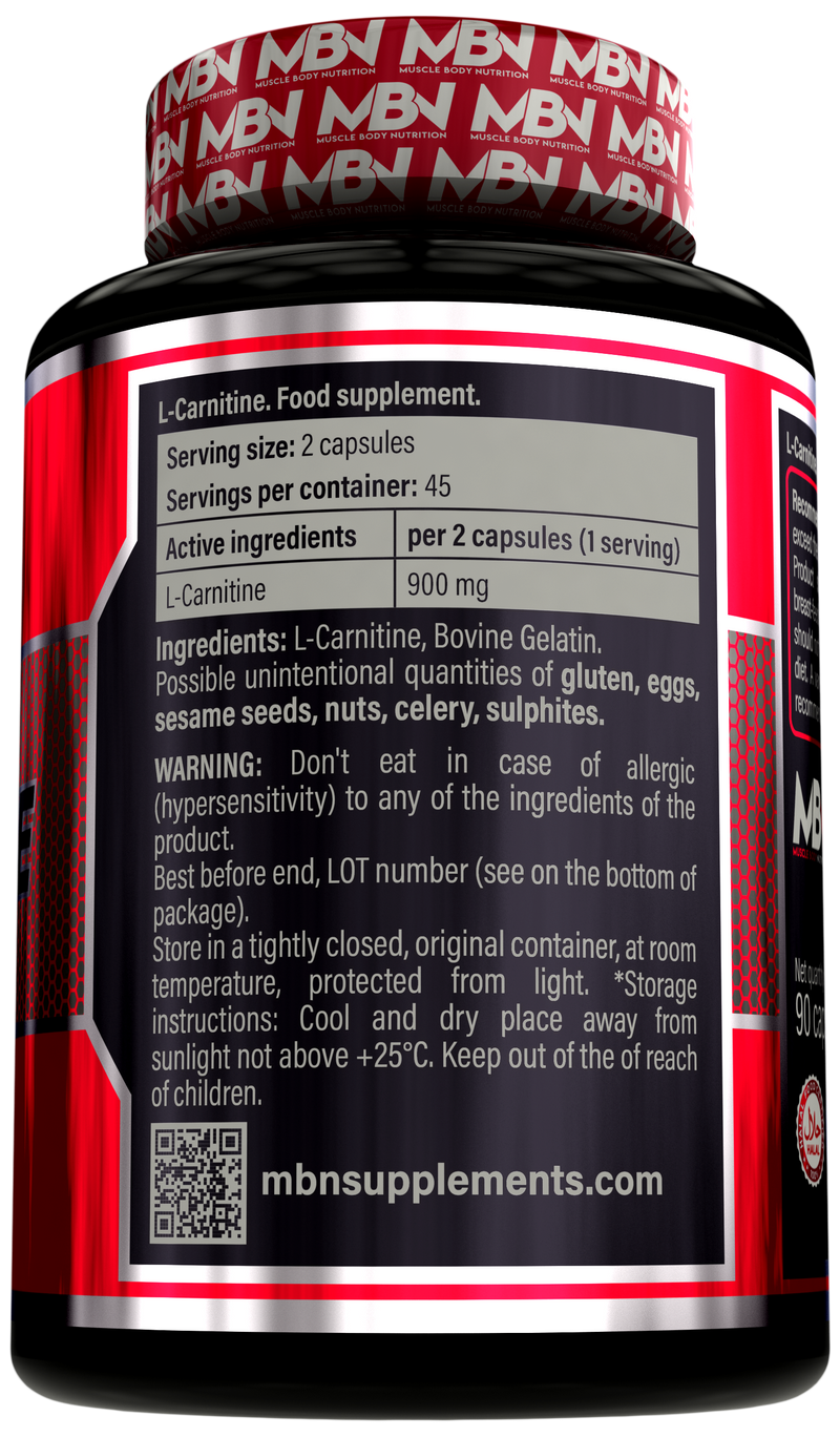 L-CARNITINE MBN Supplements L-CARNITINE MBN Supplements