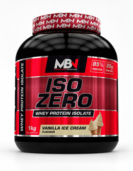 MBN ISO ZERO 1kg Vanilla Ice Cream