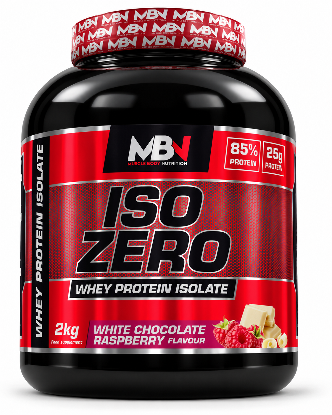 MBN ISO ZERO 2kg White Chocolate Raspberry