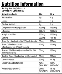 MBN Pre-Workout – 300 g